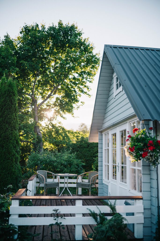 Haus mit Terrasse